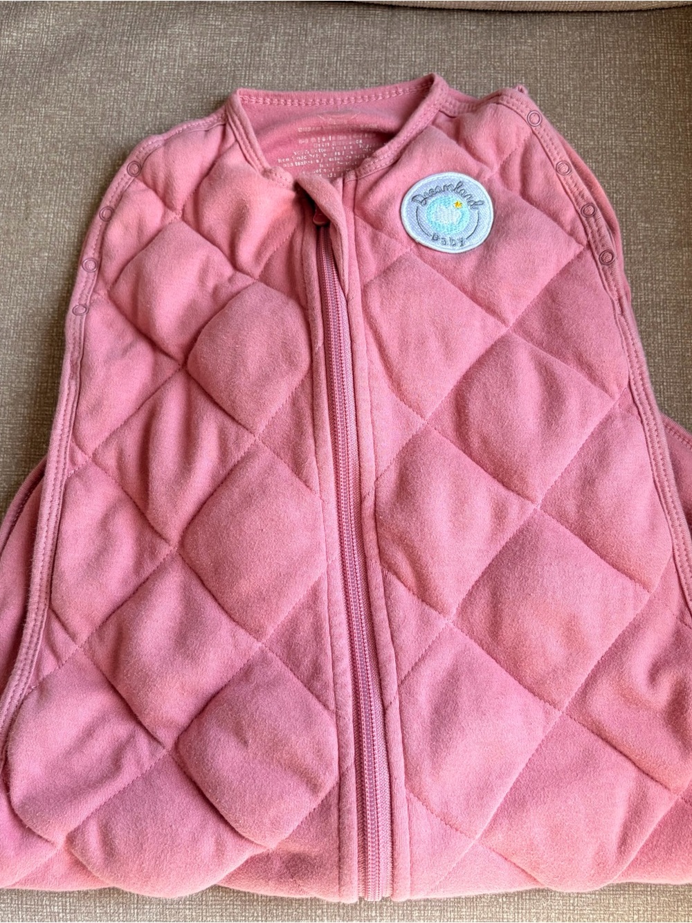 Dreamland baby Sleep Sack Swaddle Weighted pink